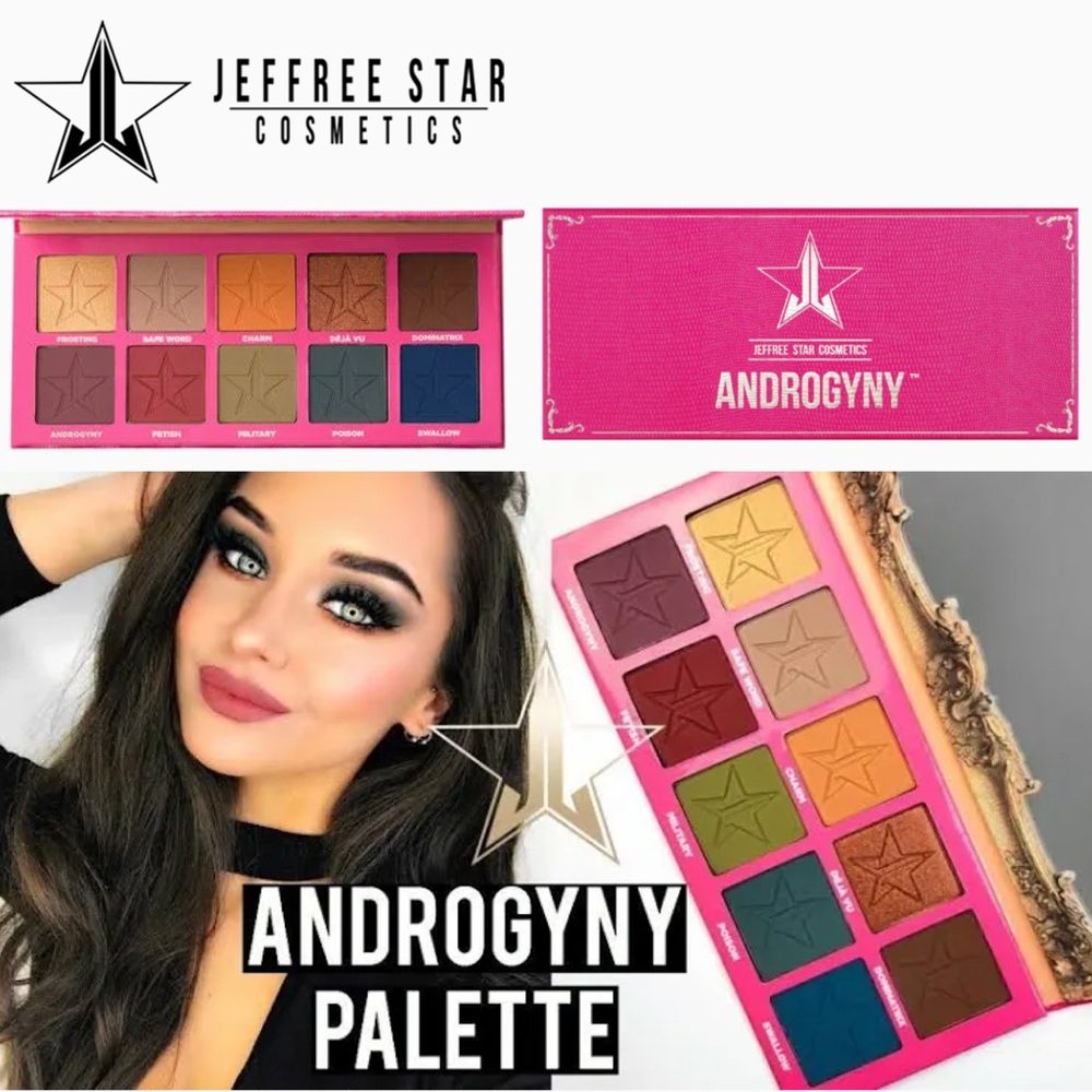 Jeffree Star Cosmetics ✨Androgyny Eyeshadow Palette • New in Box